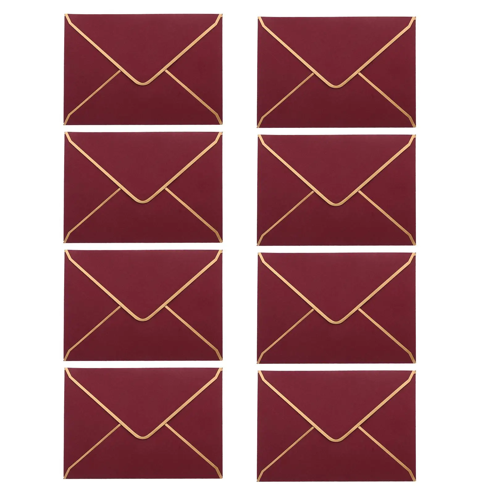 Colored Envelopes Gold Edge Business Invitation European Kraft Paper Western Bag 10pcs (burgundy) Stationery Card
Colored Envelopes Gold Edge Business Invitation European Kraft Paper Western Bag 10pcs (burgundy) Stationery Card