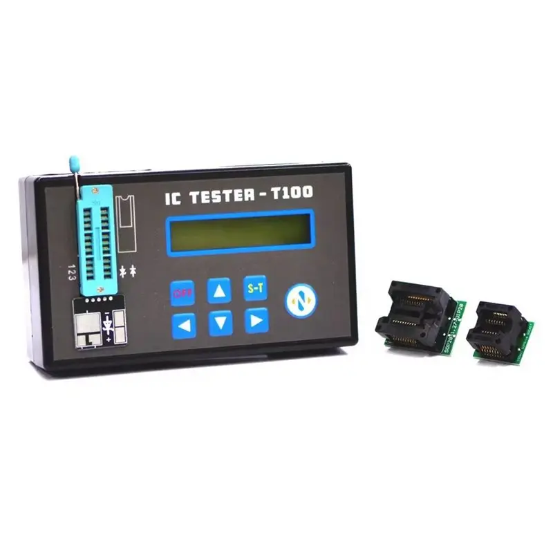 AT51-T100 IC Chip Tester Integrated Circuit Transistor Diode Testing Tool Rechargeable Battery Powered
AT51-T100 IC Chip Tester Integrated Circuit Transistor Diode Testing Tool Rechargeable Battery Powered