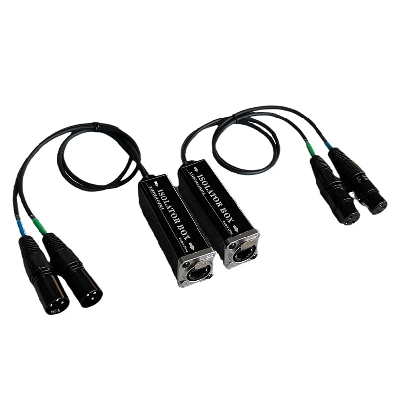 Hot-1Pair XLR Network Cable Extender Male/Female 300M 4 Channel Network Signal Extender
Hot-1Pair XLR Network Cable Extender Male/Female 300M 4 Channel Network Signal Extender