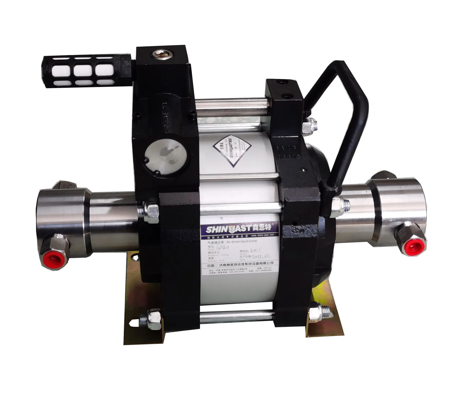China Manufacturer High Pressure Double Acting Large Flow 320 bar GD40 Model Air Driven Liquid Pump
China Manufacturer High Pressure Double Acting Large Flow 320 bar GD40 Model Air Driven Liquid Pump