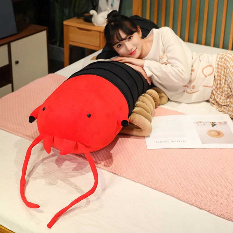 Simulation Animal Centipede Stuffed Doll Pillow for Boys Giant Soft Insect Plush Toy Creative Playful Sleeping Bed Gift 59inch
Simulation Animal Centipede Stuffed Doll Pillow for Boys Giant Soft Insect Plush Toy Creative Playful Sleeping Bed Gift 59inch