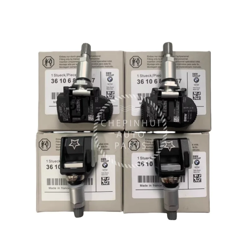 4 Piece for BMW 13567 Series 8 Series X3 X4 X5 X6 X7 Tire Pressure Sensor Electronic Module RDCi 36106887146 36106887147
4 Piece for BMW 13567 Series 8 Series X3 X4 X5 X6 X7 Tire Pressure Sensor Electronic Module RDCi 36106887146 36106887147