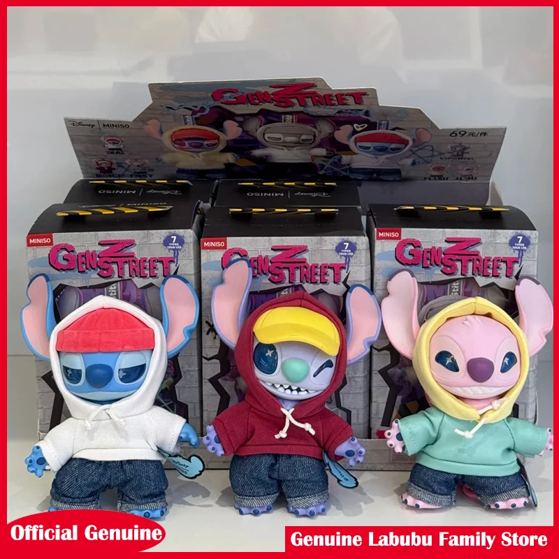 Genuine Miniso Blind Box Stitch Gen Z Street Series Figure Stitch Vinyl Doll Mystery Box Surprise Pendant Kawaii Birthday Gift
Genuine Miniso Blind Box Stitch Gen Z Street Series Figure Stitch Vinyl Doll Mystery Box Surprise Pendant Kawaii Birthday Gift