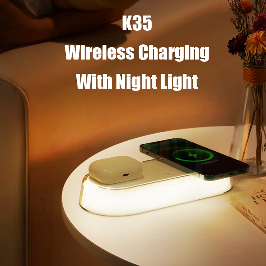 Multi-function Wireless Charging Mobile Phone RGB Light For Iphone 8-15, Samsung Xiaomi, All Headphones With Wireless Charging
Multi-function Wireless Charging Mobile Phone RGB Light For Iphone 8-15, Samsung Xiaomi, All Headphones With Wireless Charging