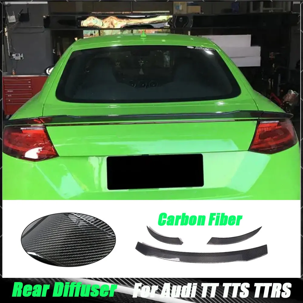 Carbon Fiber Rear Lip Spoiler Rear Trunk Wing Rear Boot For Audi TT TTS TTRS MK3 Coupe 2015-2017 FRP Bodykit
Carbon Fiber Rear Lip Spoiler Rear Trunk Wing Rear Boot For Audi TT TTS TTRS MK3 Coupe 2015-2017 FRP Bodykit