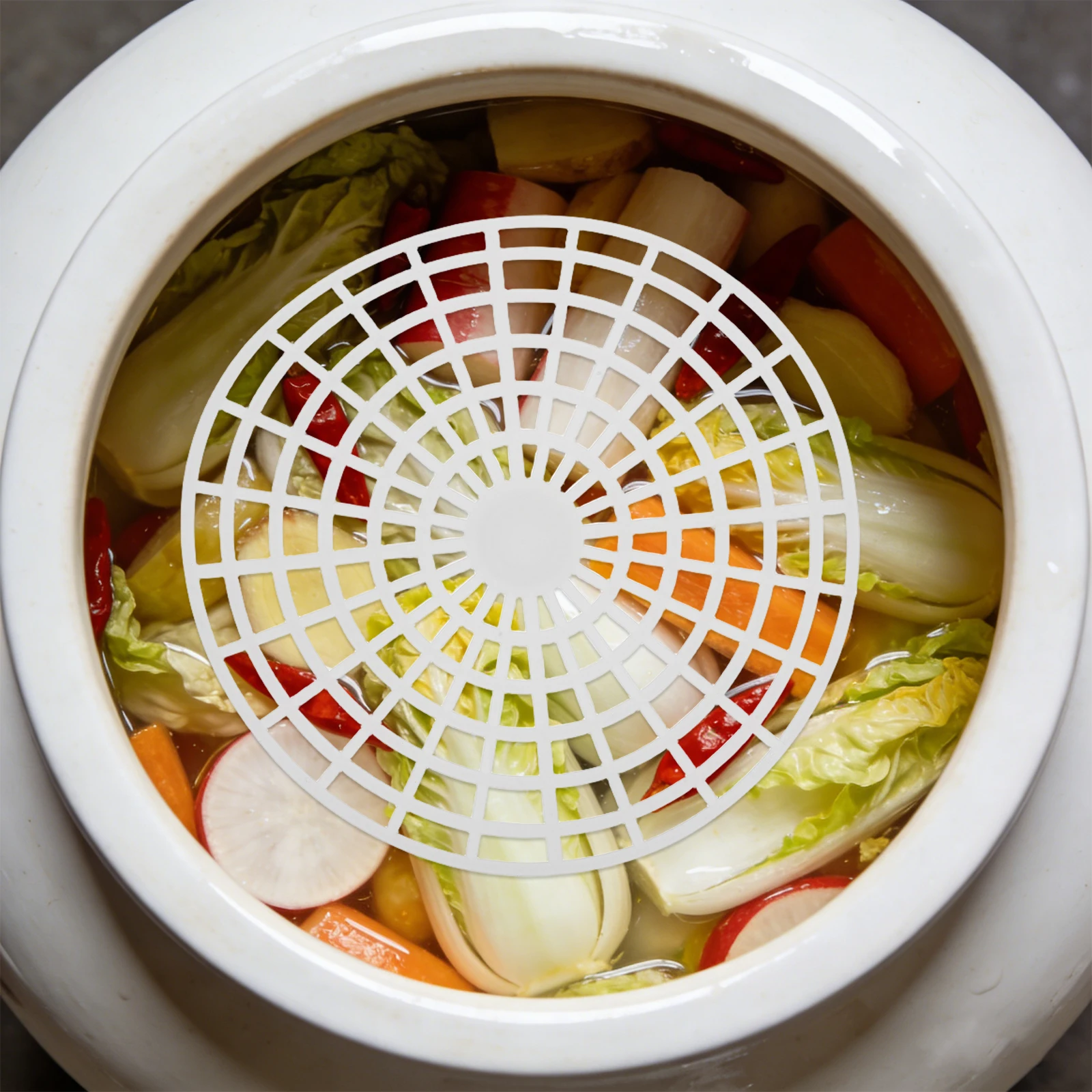 5pcs Wide Mouth Jar Weight Vegetable Pickle Press Net Fermentation Tool For Kimchi Wine Making Small Press Rack Plastic
5pcs Wide Mouth Jar Weight Vegetable Pickle Press Net Fermentation Tool For Kimchi Wine Making Small Press Rack Plastic