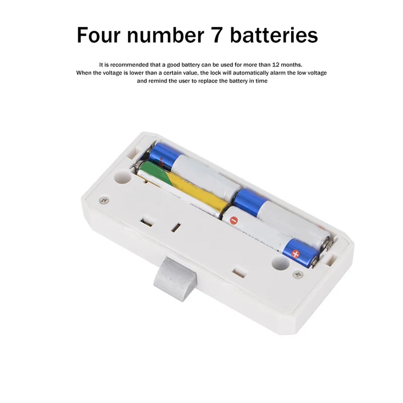 Keyless Unlock Smart Filing Shoe Cabinet Lock Electronic Cabinet Lock Bluetooth APP Drawer Lock for Home & Office
Keyless Unlock Smart Filing Shoe Cabinet Lock Electronic Cabinet Lock Bluetooth APP Drawer Lock for Home & Office