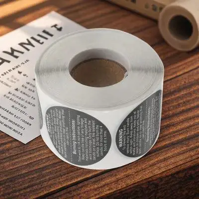 500Pcs Safety Stickers High Quality Self Adhesive Warning Labels for Jars Containers Wax Melting Shipping
500Pcs Safety Stickers High Quality Self Adhesive Warning Labels for Jars Containers Wax Melting Shipping