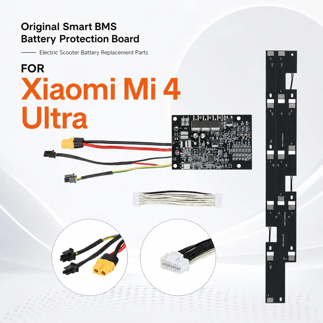 Original Smart BMS Battery Protection Board for Xiaomi Mi 4 Ultra Electric Scooter Battery Replacement Parts
Original Smart BMS Battery Protection Board for Xiaomi Mi 4 Ultra Electric Scooter Battery Replacement Parts