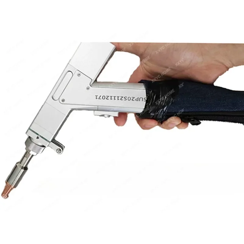 Handheld 1500W Wobble Fiber Marking Cutting Stainless Laser Welding Head Laser Welding Gun for Laser Welder Machine
Handheld 1500W Wobble Fiber Marking Cutting Stainless Laser Welding Head Laser Welding Gun for Laser Welder Machine
