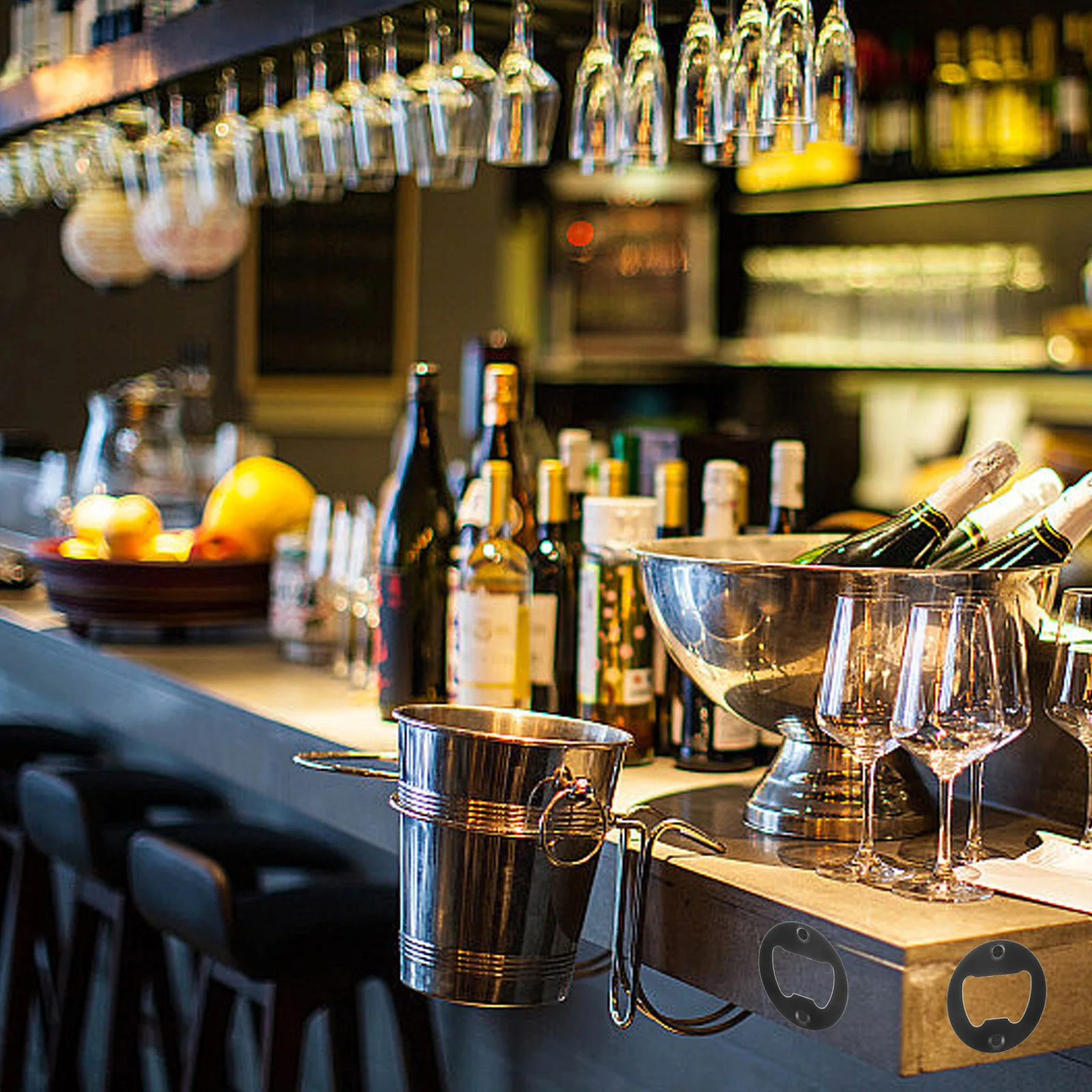 10Pcs Bottle Opener Round Wall Mounted Iron Sturdy Beer Opener Inserts DIY Essentials Bar Essentials for Home
10Pcs Bottle Opener Round Wall Mounted Iron Sturdy Beer Opener Inserts DIY Essentials Bar Essentials for Home