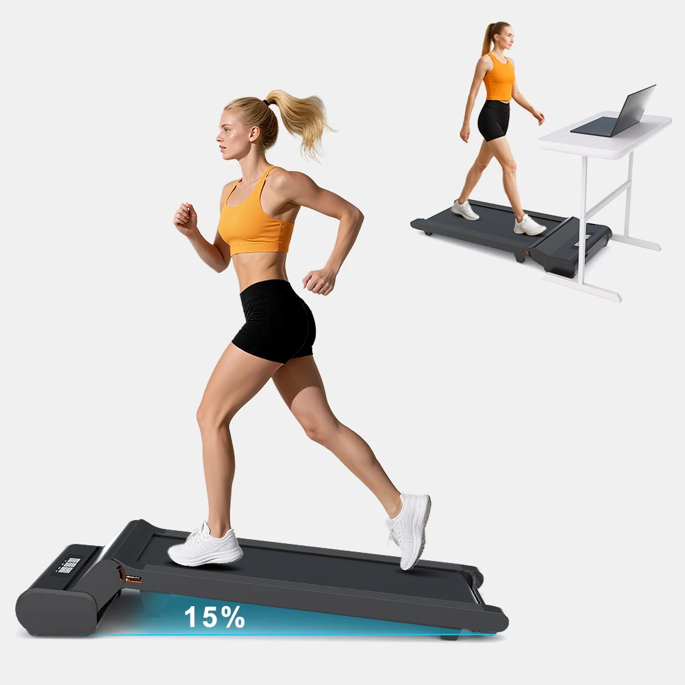 Ultra Silent Folding Treadmill Smart Walking Pad Electric Running Machine Shock Absorption for Home Office Indoor Fitness
Ultra Silent Folding Treadmill Smart Walking Pad Electric Running Machine Shock Absorption for Home Office Indoor Fitness