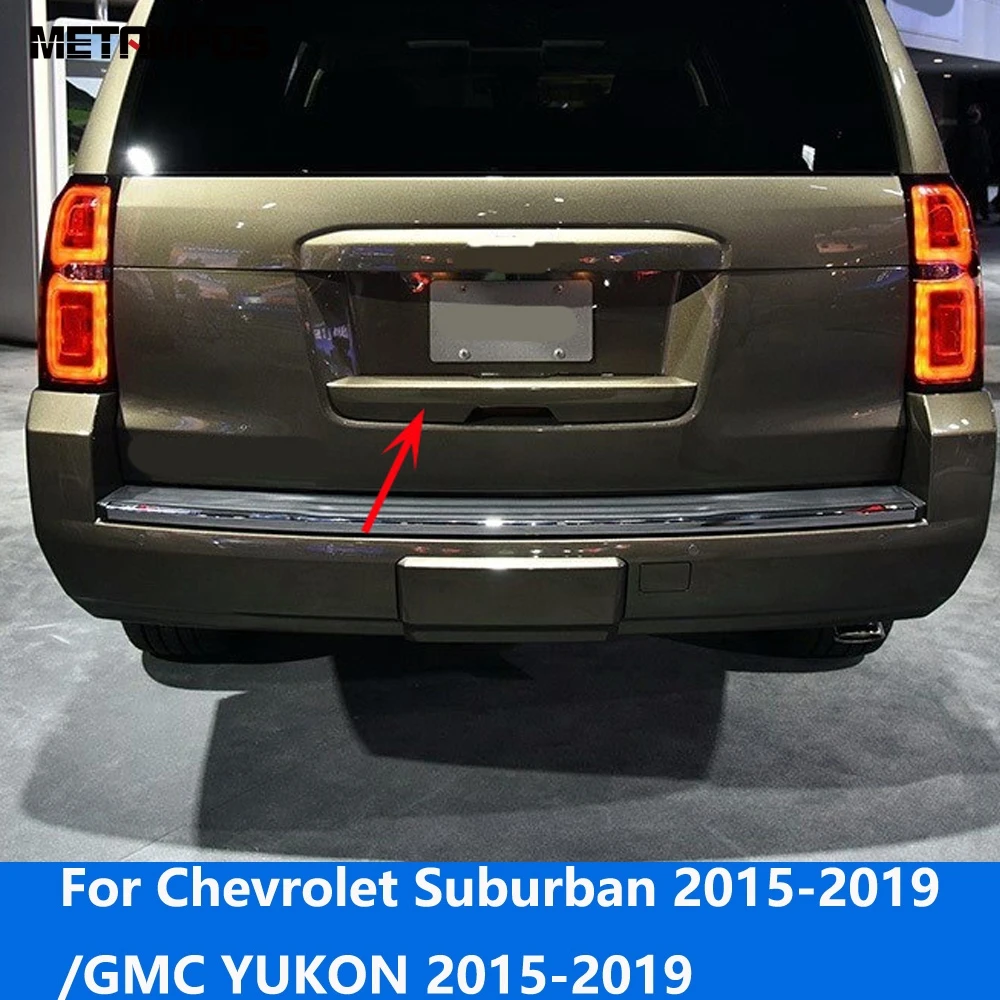 For Chevrolet Suburban/For GMC YUKON 2015-2018 2019 Chrome Rear Trunk Tail Door Handle Bowl Molding Trim Accessories Car Styling
For Chevrolet Suburban/For GMC YUKON 2015-2018 2019 Chrome Rear Trunk Tail Door Handle Bowl Molding Trim Accessories Car Styling