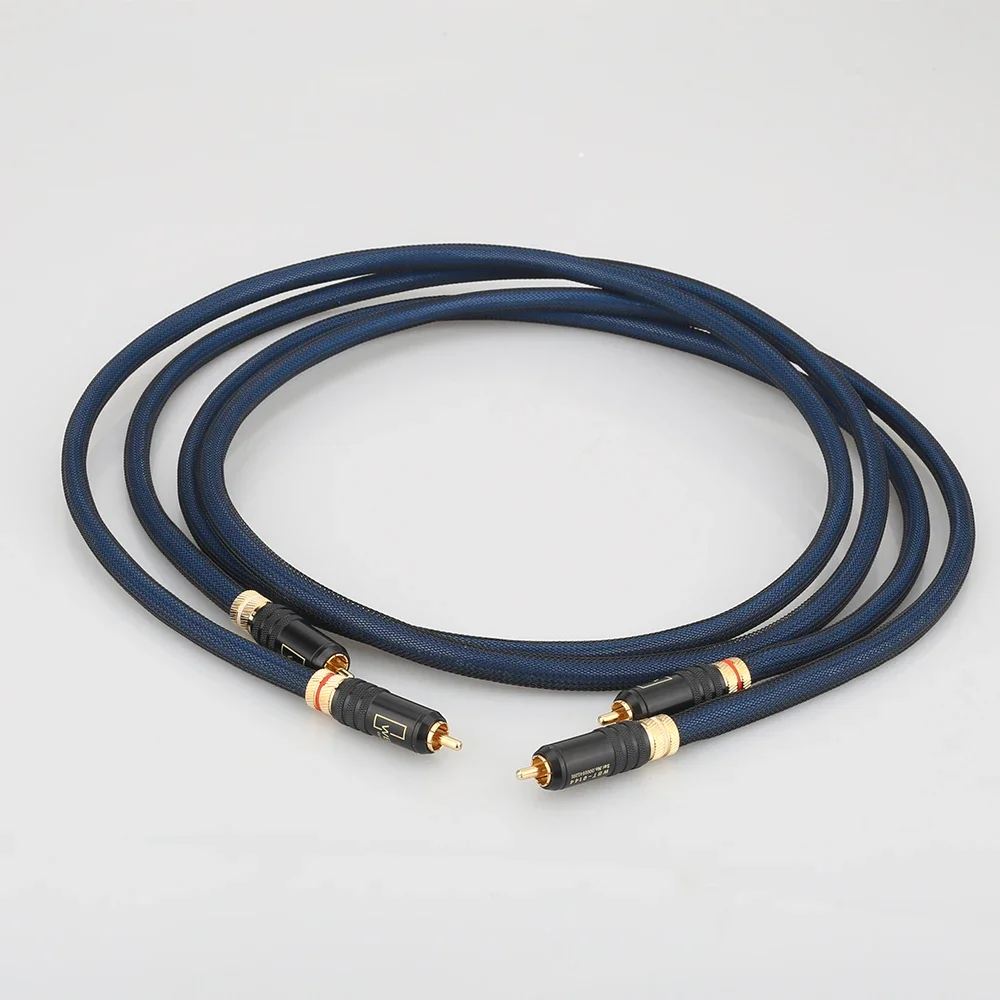 Высококачественная пара кабелей RCA ST-48B высшего класса с посеребренным кабелем RCA между мужчинами и мужчинами
Высококачественная пара кабелей RCA ST-48B высшего класса с посеребренным кабелем RCA между мужчинами и мужчинами