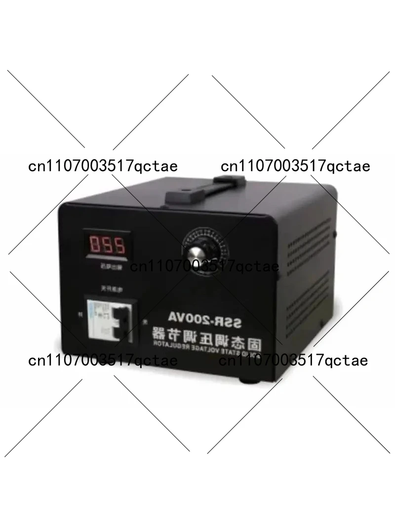 20KW 220V Single Phase Solid State Voltage Regulator - Electronic Silicon Controlled 200A SSR-200A for Stable Power Control
20KW 220V Single Phase Solid State Voltage Regulator - Electronic Silicon Controlled 200A SSR-200A for Stable Power Control