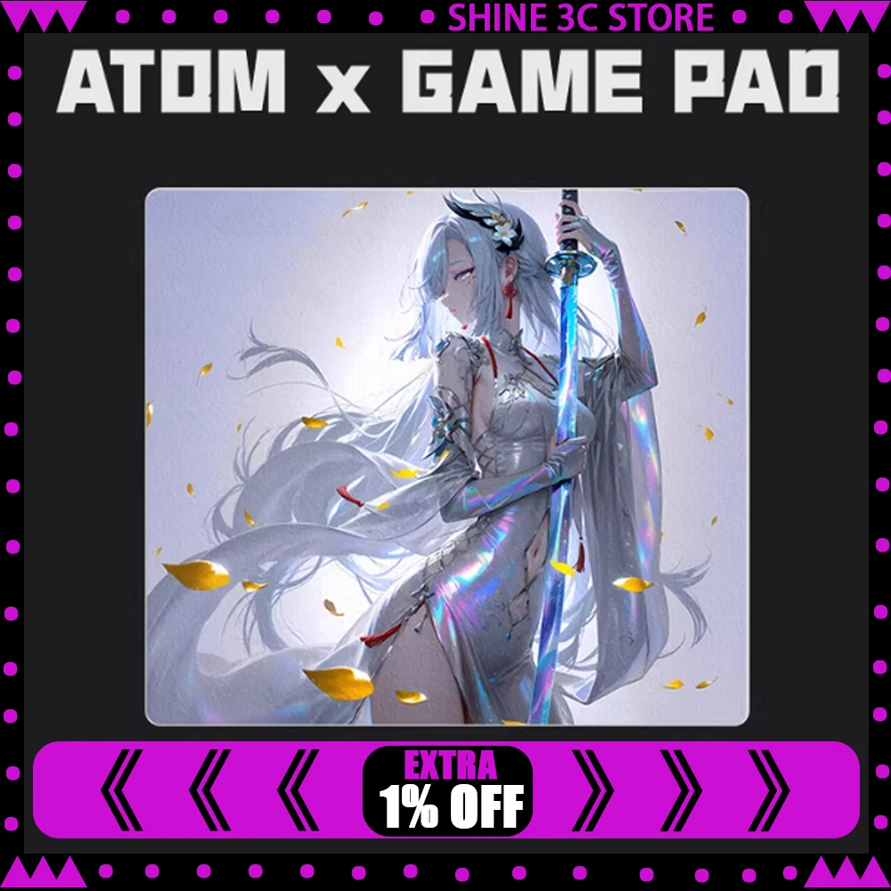 Игровой коврик для мыши ATOM Resin, для FPS, скорости и точности, нескользящий, водонепроницаемый, для CSGO, APEX, Valorant, аксессуары для ПК, подарки
Игровой коврик для мыши ATOM Resin, для FPS, скорости и точности, нескользящий, водонепроницаемый, для CSGO, APEX, Valorant, аксессуары для ПК, подарки