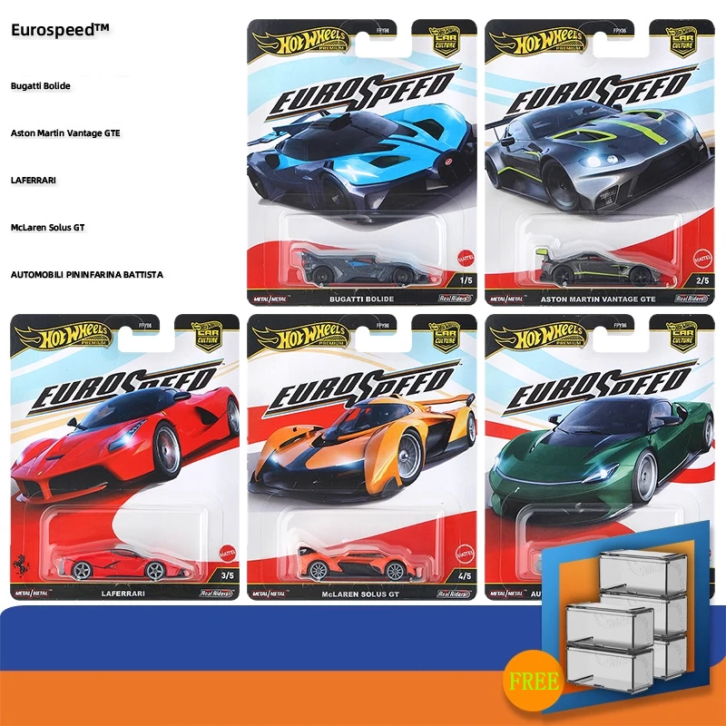 5PCS Hot Wheels Toy Car 1:64 Super Car Ferrari LaFerrari Bugatti Bolide Aston Martin McLaren Solus GT Battista for Collectors
5PCS Hot Wheels Toy Car 1:64 Super Car Ferrari LaFerrari Bugatti Bolide Aston Martin McLaren Solus GT Battista for Collectors