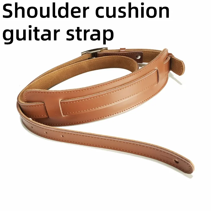 Leather Electric Guitar Strap Adjustable Comfortable Stable Durable Decompressive Guitar Strap Musical Instrument Accessories
Leather Electric Guitar Strap Adjustable Comfortable Stable Durable Decompressive Guitar Strap Musical Instrument Accessories