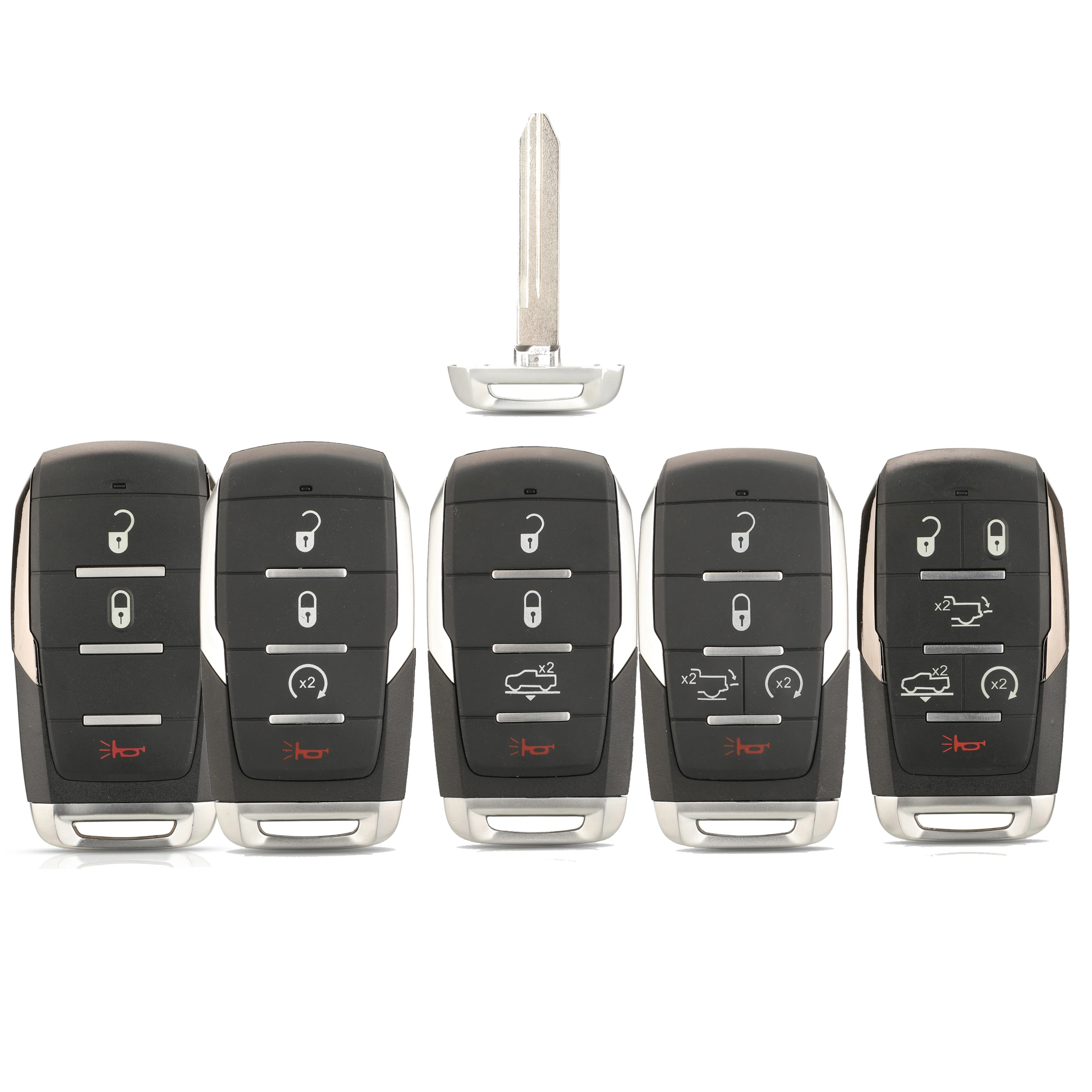 jingyuqin New Remote Smart Car Key Shell Case For RAM 1500 2019-2020 Pickup 3/4/5/6 Buttons
jingyuqin New Remote Smart Car Key Shell Case For RAM 1500 2019-2020 Pickup 3/4/5/6 Buttons