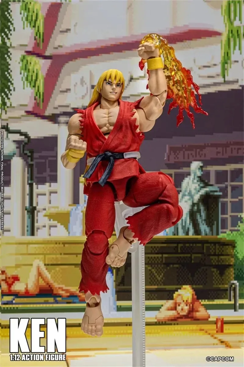 Storm Collectibles Street Fighter Alpha 3 Ken Masters 1/12 Action Figures Ornaments Model Collection Room Decora Desk Toys Gifts
Storm Collectibles Street Fighter Alpha 3 Ken Masters 1/12 Action Figures Ornaments Model Collection Room Decora Desk Toys Gifts