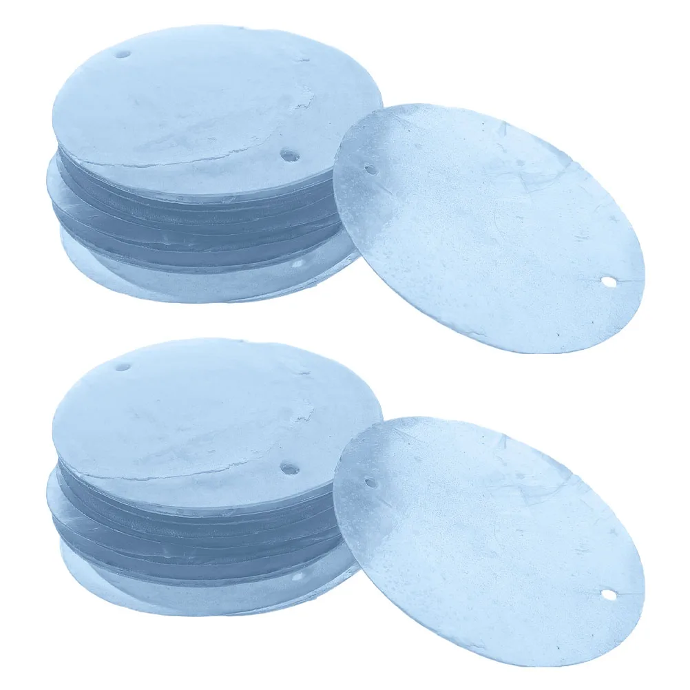 50Pcs Round Oyster Shell Slices Double Hole Flat Natural Shells for DIY Wind Chime Craft Home Decoration Jewelry Making
50Pcs Round Oyster Shell Slices Double Hole Flat Natural Shells for DIY Wind Chime Craft Home Decoration Jewelry Making
