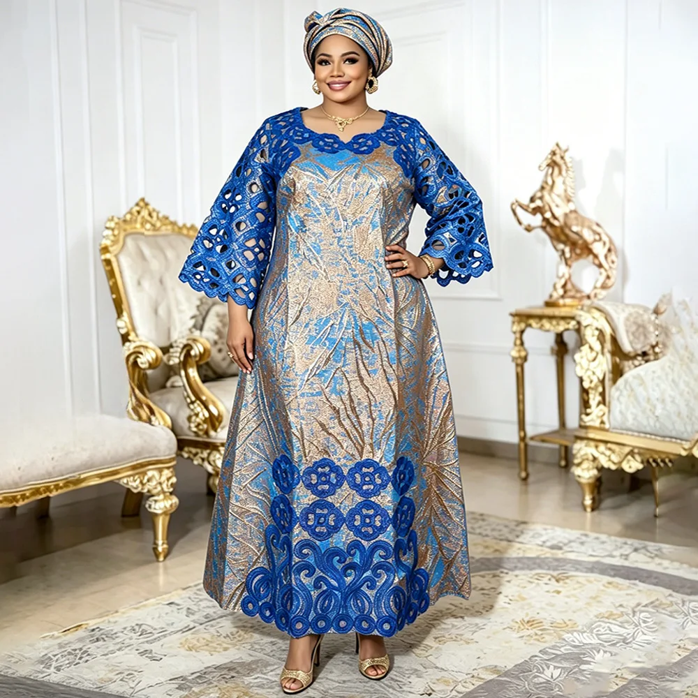 African Clothes for Women 2026 Plus Size African Dashiki Ankara Luxury Embroidery Robe Bazin Design Wedding Party Dresses
African Clothes for Women 2026 Plus Size African Dashiki Ankara Luxury Embroidery Robe Bazin Design Wedding Party Dresses