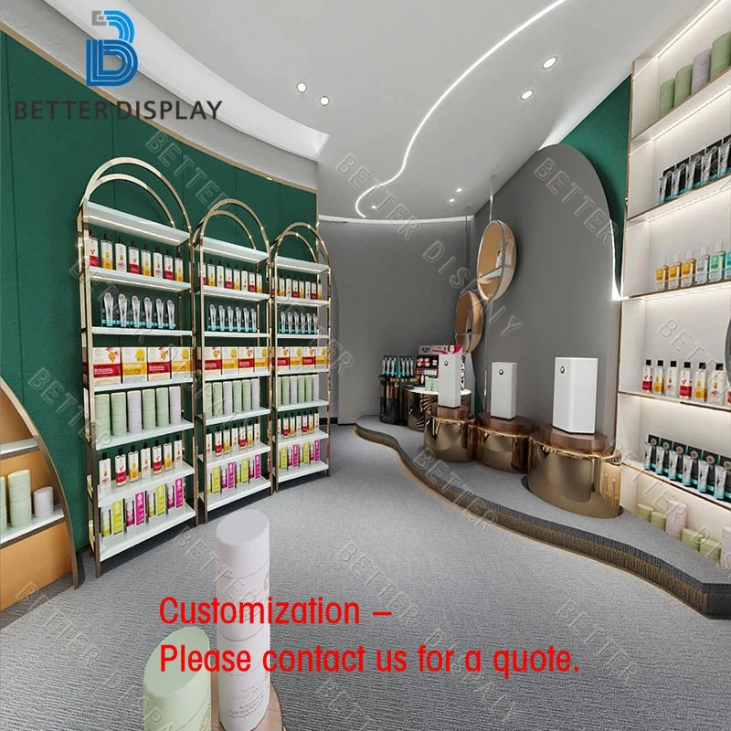 custom.Space-Saving Makeup Counter Display Unit with Design and Durable Tempered Glass Stores
custom.Space-Saving Makeup Counter Display Unit with Design and Durable Tempered Glass Stores