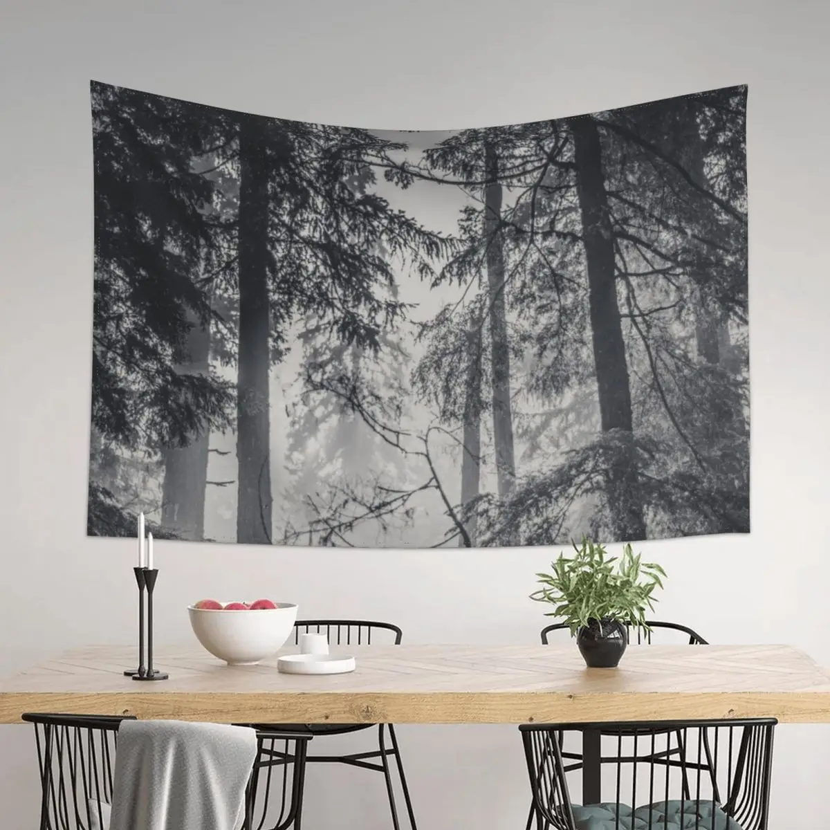 Nature Forest - Black and White Trees in Winter Tapestry Decoration For Bedroom Bedroom Organization And Decoration Tapestry
Nature Forest - Black and White Trees in Winter Tapestry Decoration For Bedroom Bedroom Organization And Decoration Tapestry