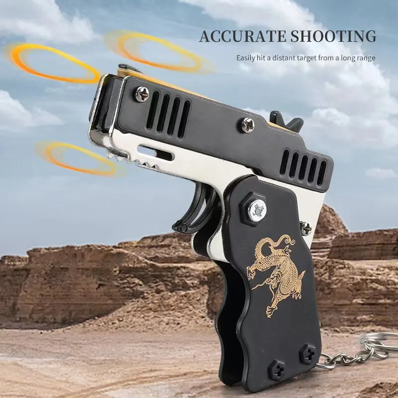 1PCS Keychain Elastic Leather Rubber Band Shooting Pistol Kid Outdoor Party Folding Gifts Boyfriend Fidget Toys
1PCS Keychain Elastic Leather Rubber Band Shooting Pistol Kid Outdoor Party Folding Gifts Boyfriend Fidget Toys
