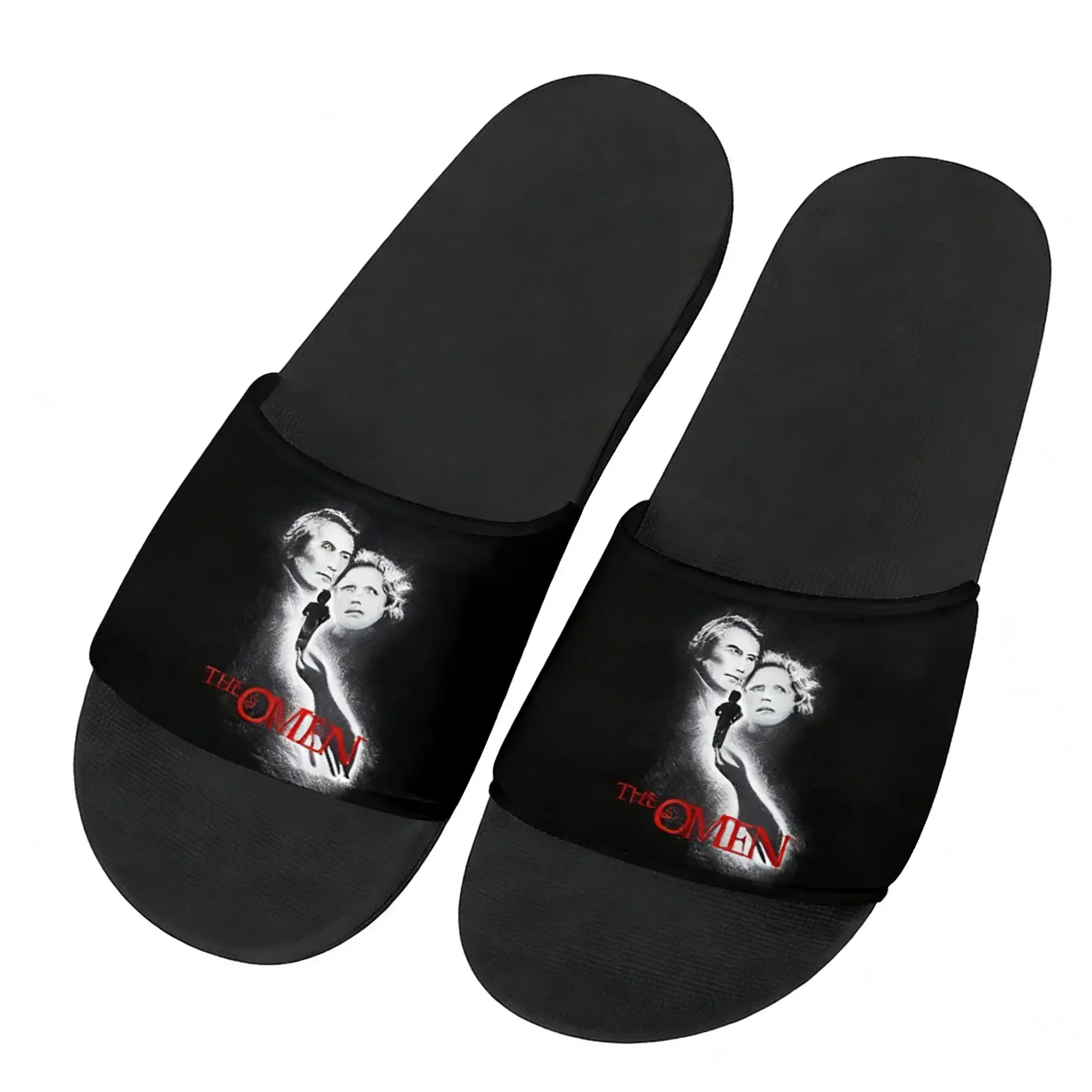 The Omen Flip Flops Home Slipper Mens Womens Teenager Family Slippers Fashion Bathroom Pool Casual Sandals Custom Made Shoes
The Omen Flip Flops Home Slipper Mens Womens Teenager Family Slippers Fashion Bathroom Pool Casual Sandals Custom Made Shoes