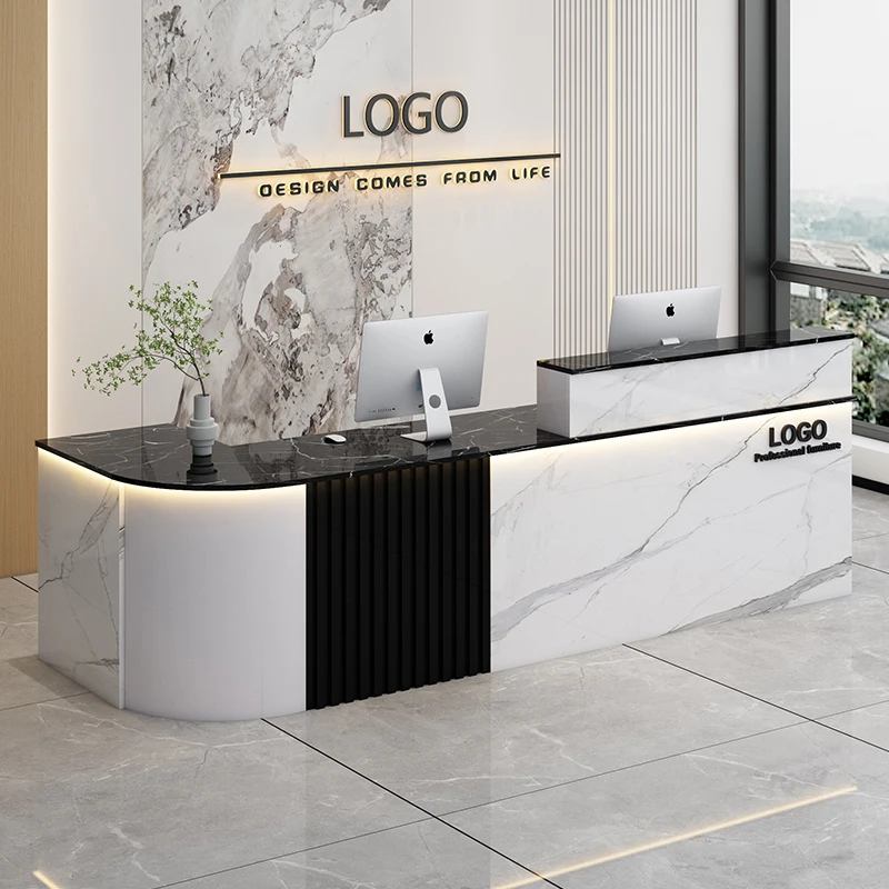 Modern Decorations Reception Desks Luxury Decorations Beauty Simple Modern Hotel Reception Desk Counter Office Salon Furniture
Modern Decorations Reception Desks Luxury Decorations Beauty Simple Modern Hotel Reception Desk Counter Office Salon Furniture