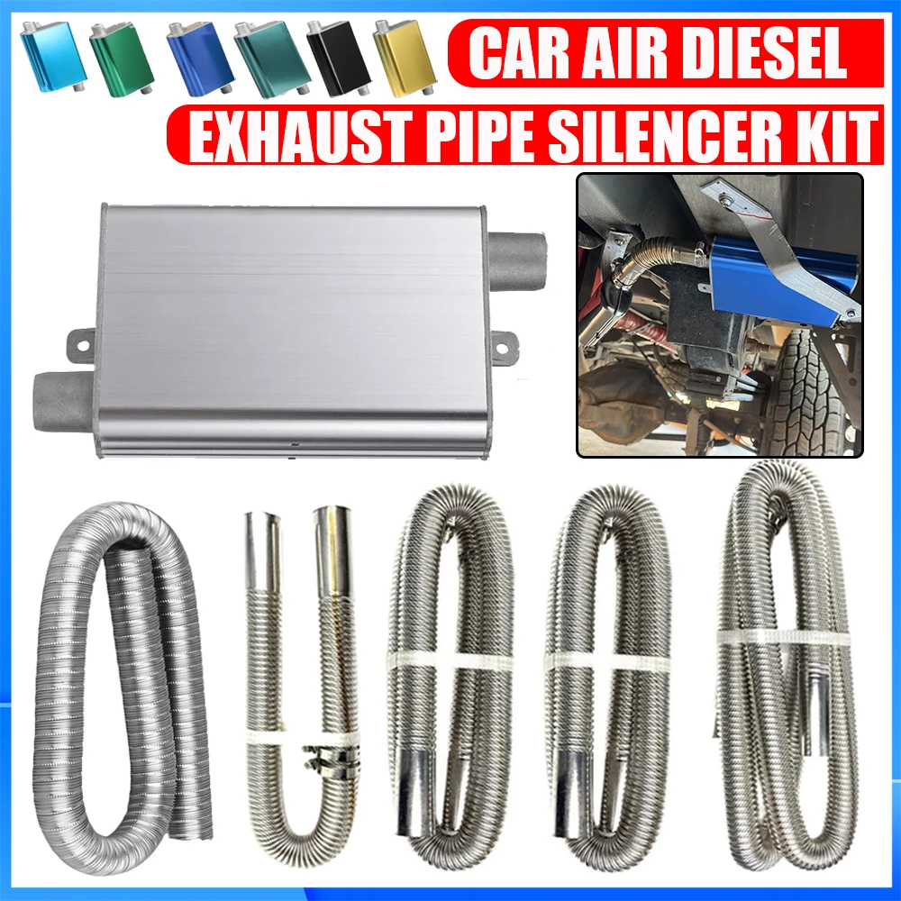 Diesel Car Air Parking Heater Exhaust Pipe Tube Hose 24mm Air Filter Large Muffler with Clip Kit for Webasto Eberspache
Diesel Car Air Parking Heater Exhaust Pipe Tube Hose 24mm Air Filter Large Muffler with Clip Kit for Webasto Eberspache