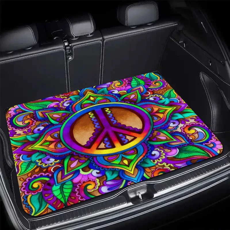 Universal Car Trunk Mat Colorful Mandala Pattern Non-Slip Waterproof Cargo Liner Protector for SUV Auto Styling Accessories
Universal Car Trunk Mat Colorful Mandala Pattern Non-Slip Waterproof Cargo Liner Protector for SUV Auto Styling Accessories