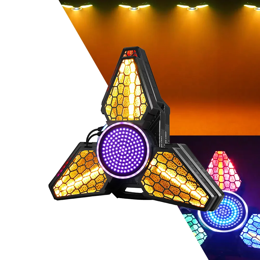 180W Stage Retro Light DMX512 3 Leaf LED COB Blinder Light Sound Audience DJ Disco Stage Lights For for Wedding Concert Club
180W Stage Retro Light DMX512 3 Leaf LED COB Blinder Light Sound Audience DJ Disco Stage Lights For for Wedding Concert Club