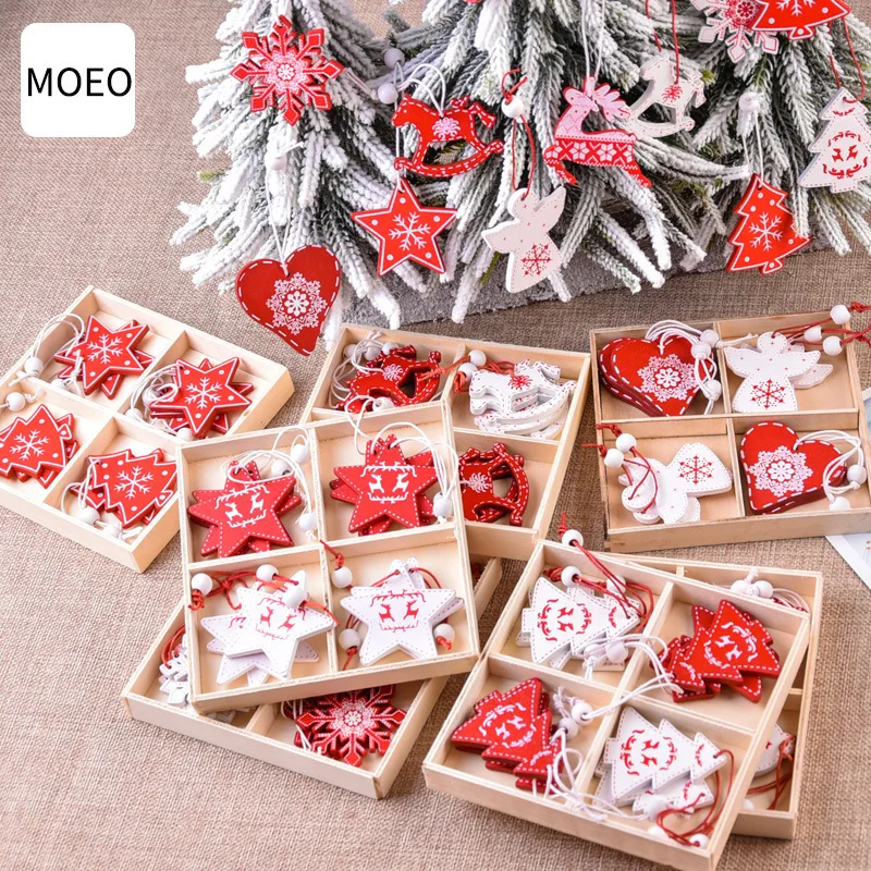 New Creative Wood Christmas Pendant Decoration for Home 2024 Christmas Tree Ornaments Decor Happy New Year Noel 2025 Xmas Gifts
New Creative Wood Christmas Pendant Decoration for Home 2024 Christmas Tree Ornaments Decor Happy New Year Noel 2025 Xmas Gifts