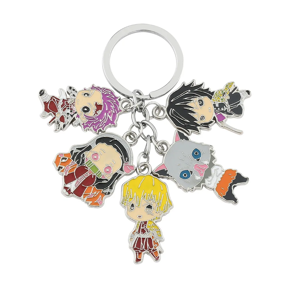 Anime Demon Slayer Character Enamel Pendant Keychain Personalized Cool Fashion Backpack Accessories Gift Suitable for Fans
Anime Demon Slayer Character Enamel Pendant Keychain Personalized Cool Fashion Backpack Accessories Gift Suitable for Fans