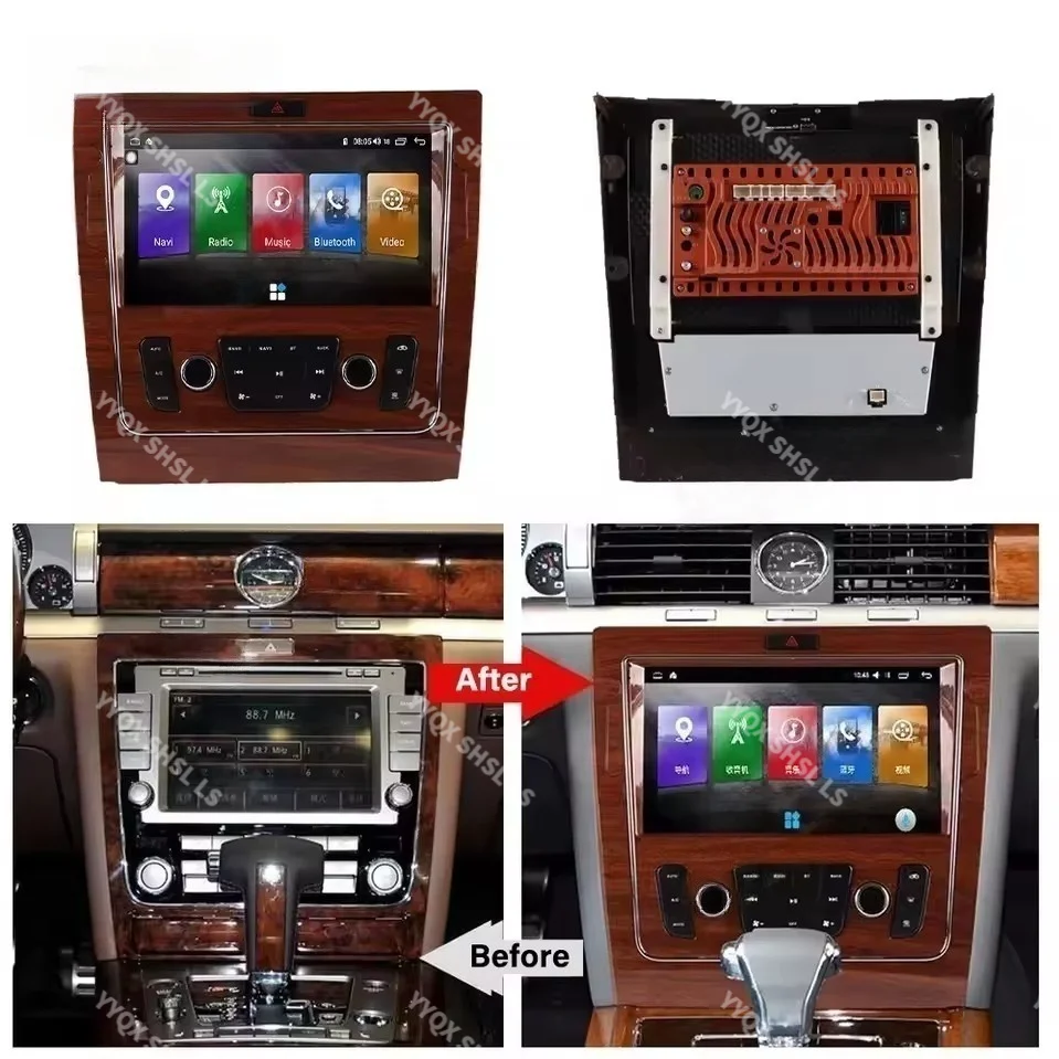 10.1 Inch Qualcomm 8-Core Car Radio For Volkswagen Phaeton Multimedia Video Player Stereo Auto GPS Navi DSP Carplay
10.1 Inch Qualcomm 8-Core Car Radio For Volkswagen Phaeton Multimedia Video Player Stereo Auto GPS Navi DSP Carplay