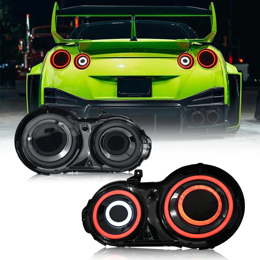 Black LED Tail Lights Lamps Upgrade Brake Fit for 2007-2017 Nissan GTR GT-R R35 Rear Lamps Assembly
Black LED Tail Lights Lamps Upgrade Brake Fit for 2007-2017 Nissan GTR GT-R R35 Rear Lamps Assembly
