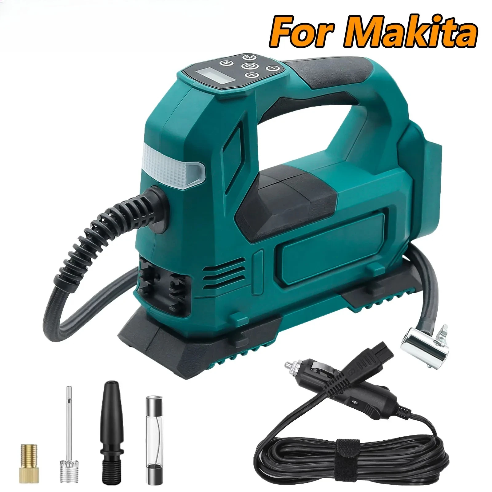 Bonacell Cordless Tire Inflator For Makita 18V Lithium Battery BL1815 BL1830 BL1840 BL1850 Wireless Air Pump Power Tool Battery
Bonacell Cordless Tire Inflator For Makita 18V Lithium Battery BL1815 BL1830 BL1840 BL1850 Wireless Air Pump Power Tool Battery