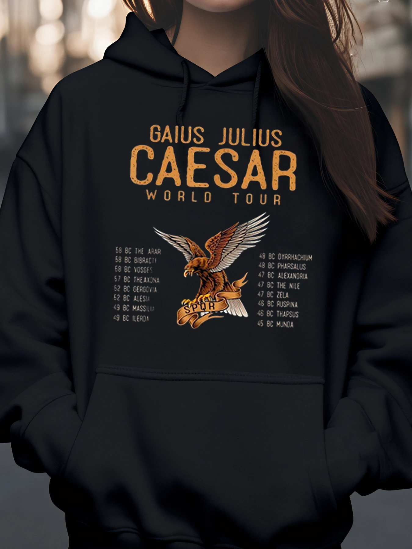 Толстовка с принтом Caesar Eagle World Tour для любителей истории, повседневная одежда унисекс
Толстовка с принтом Caesar Eagle World Tour для любителей истории, повседневная одежда унисекс