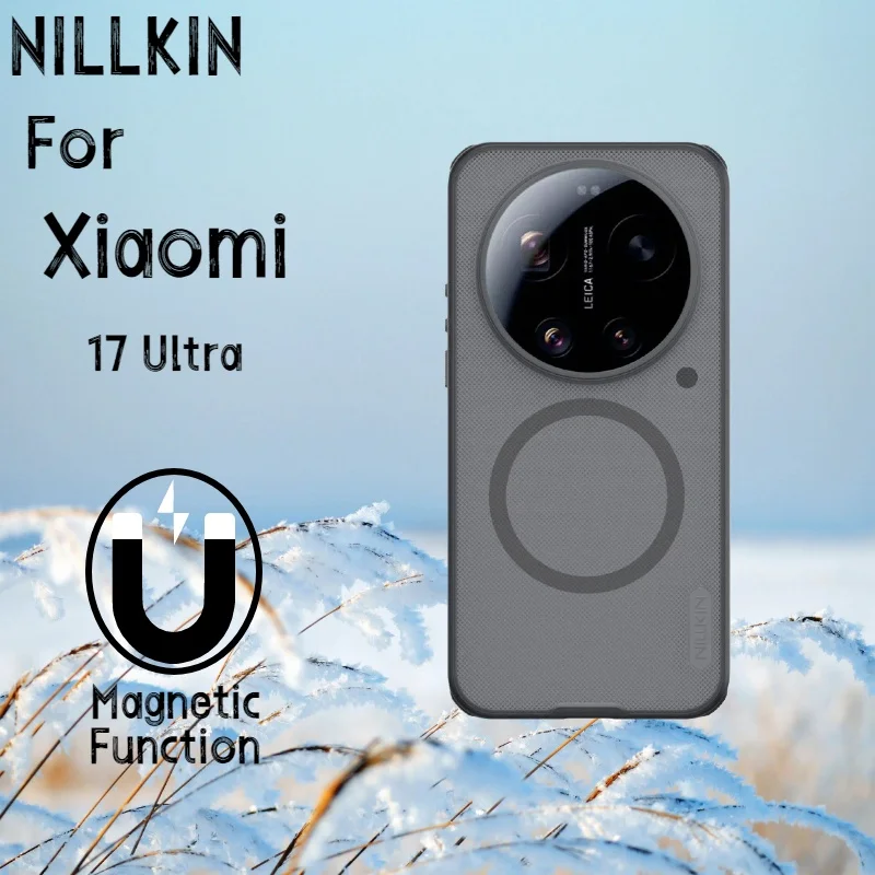 Чехол NILLKIN для Xiaomi 17 Ultra Magsafe, Super Frosted Shield Pro, магнитный, с поддержкой беспроводной зарядки, задняя крышка для Xiaomi Mi 17 Ultra
Чехол NILLKIN для Xiaomi 17 Ultra Magsafe, Super Frosted Shield Pro, магнитный, с поддержкой беспроводной зарядки, задняя крышка для Xiaomi Mi 17 Ultra