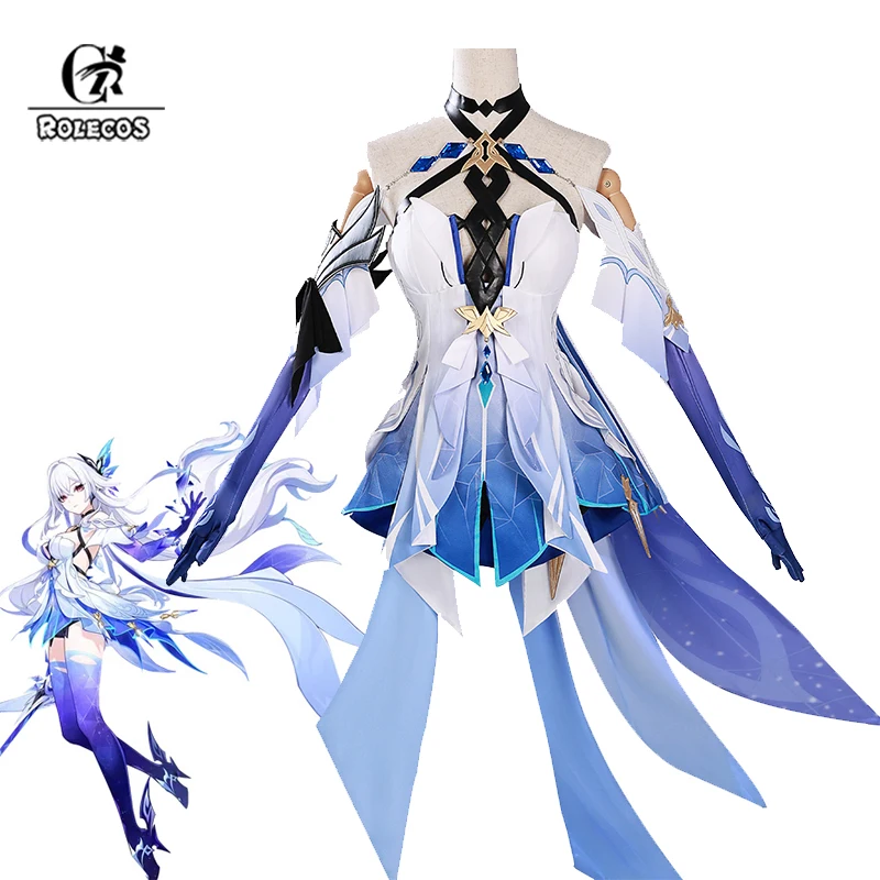 ROLECOS игра Genshin Impact Skirk косплей костюм фехтованок Void Star Skirk женское платье костюм для Хэллоуина
ROLECOS игра Genshin Impact Skirk косплей костюм фехтованок Void Star Skirk женское платье костюм для Хэллоуина
