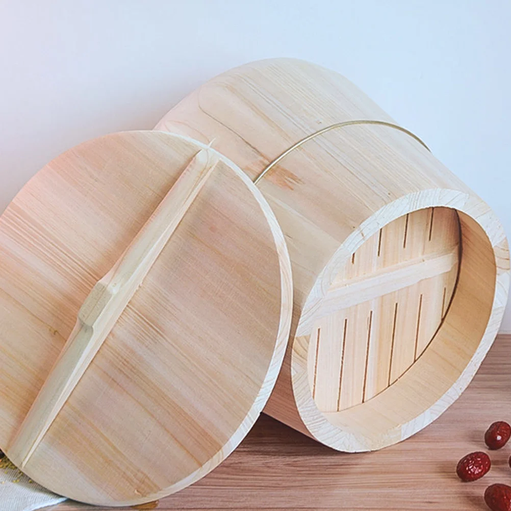 1 set 1 Set Natural Chinese Wood Steamed Rice Bucket Smooth Finish Movable Bottom Easy Clean Kitchen Supply Wooden Rice Steamer
1 set 1 Set Natural Chinese Wood Steamed Rice Bucket Smooth Finish Movable Bottom Easy Clean Kitchen Supply Wooden Rice Steamer