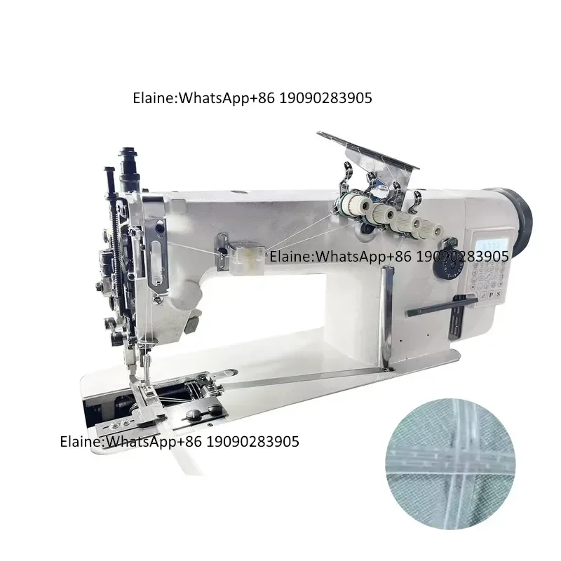 QK357 Synchronous Chain Double Machine Plastic Strip Automatic Feeding Sewing Machine for Advertising Light Box
QK357 Synchronous Chain Double Machine Plastic Strip Automatic Feeding Sewing Machine for Advertising Light Box