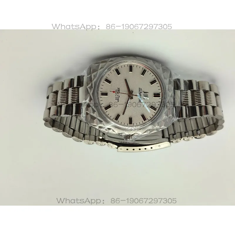 Shanghai 7120 Watch Manual Upper Strip with Pattern Shell Steel Shell Nostalgic Feelings Collection Refurbished Model
Shanghai 7120 Watch Manual Upper Strip with Pattern Shell Steel Shell Nostalgic Feelings Collection Refurbished Model