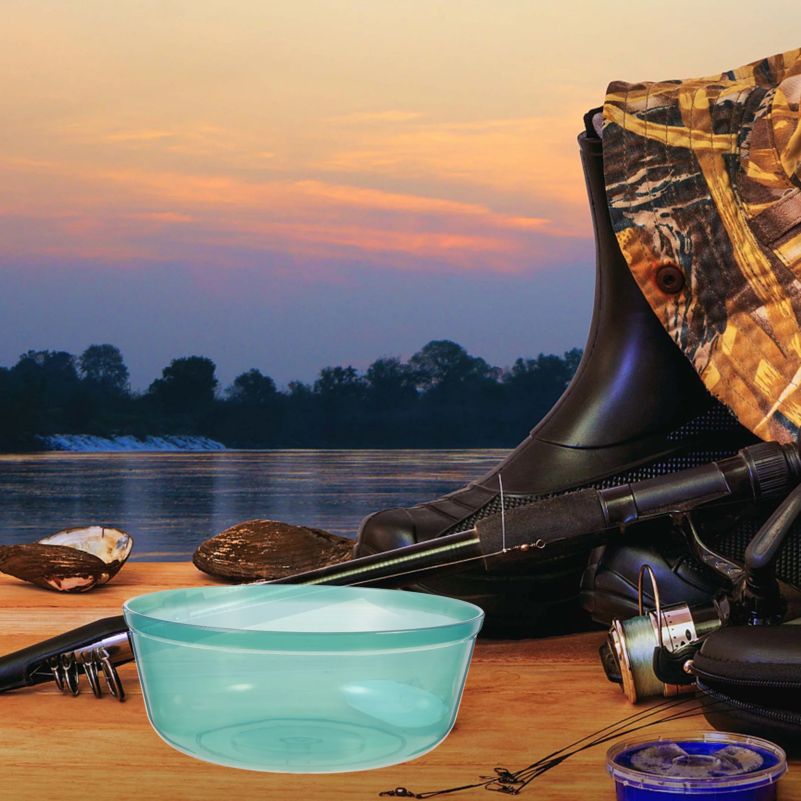 3 Pcs Fishing Bait Basin Large Capacity Polypropylene Holder Sturdy Stackable Smooth Surface Bait Pot Storage Container
3 Pcs Fishing Bait Basin Large Capacity Polypropylene Holder Sturdy Stackable Smooth Surface Bait Pot Storage Container