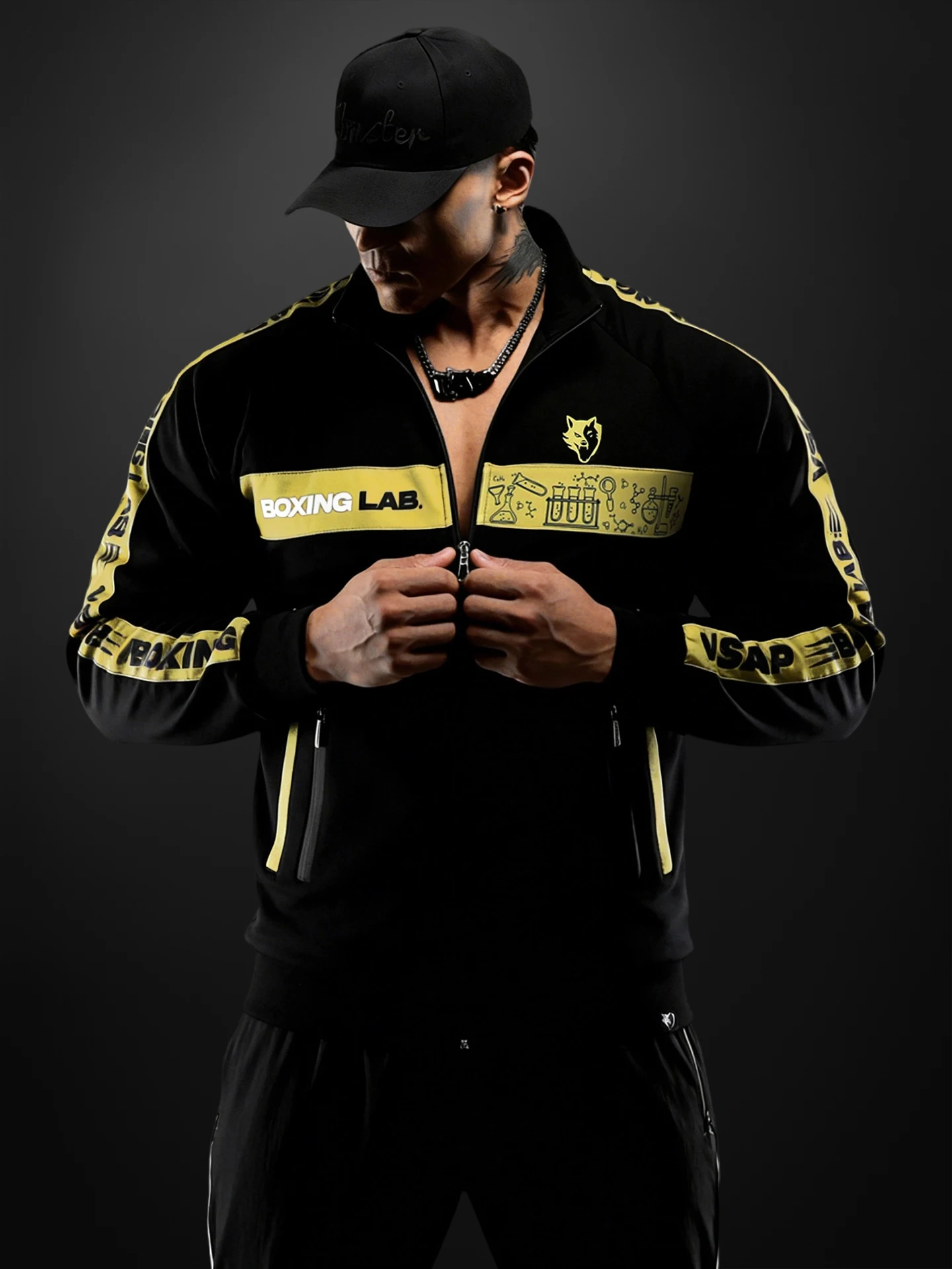 VSZAP Men's Spor Flight Jaet Autumn Winter New Sle Heavy Du Stand Collar Running Outdoor Fitn Splicing Coat
VSZAP Men's Spor Flight Jaet Autumn Winter New Sle Heavy Du Stand Collar Running Outdoor Fitn Splicing Coat