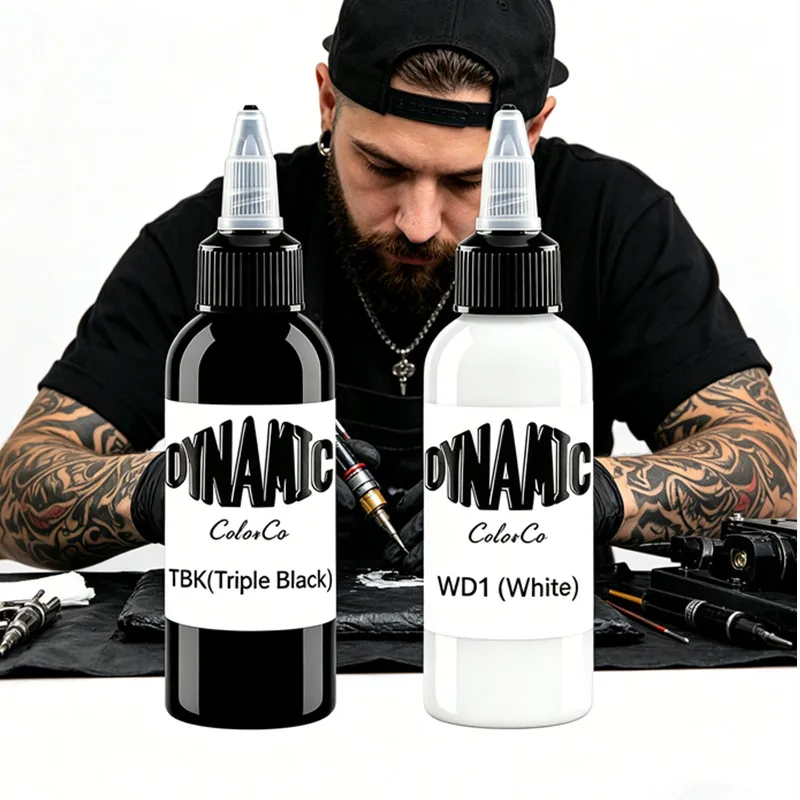 30ml Triple Black/Withe Professional Tattoo Ink For Permanent Semi-permanent Skin Body Art Pigment Tattoo Supplies(2Pcs)
30ml Triple Black/Withe Professional Tattoo Ink For Permanent Semi-permanent Skin Body Art Pigment Tattoo Supplies(2Pcs)