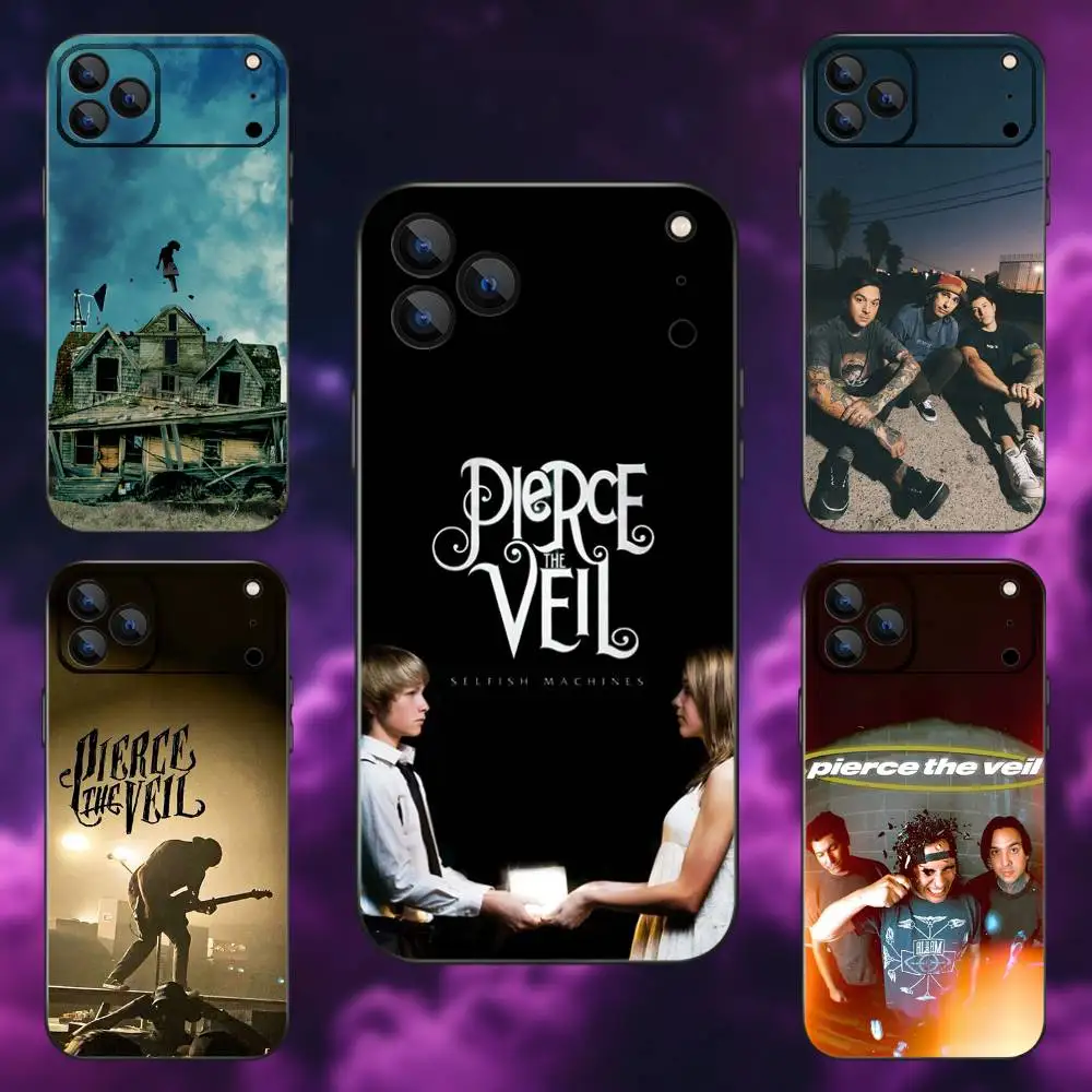 Band P-Pierce The V-Veil Phone Case For iPhone 17,16,15,14,13,12,Pro,Max,Plus,E,SE4,Air,Mini Black Soft Box 
Band P-Pierce The V-Veil Phone Case For iPhone 17,16,15,14,13,12,Pro,Max,Plus,E,SE4,Air,Mini Black Soft Box