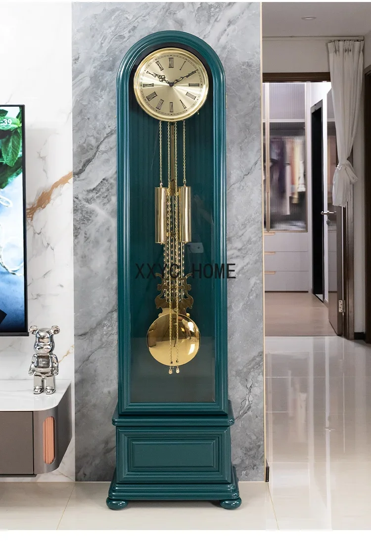 Amerikaanse De Grootvader Klok Woonkamer Licht Luxe Klok Verticale Massief Houten Slinger Klok Mechanische Retro
Amerikaanse De Grootvader Klok Woonkamer Licht Luxe Klok Verticale Massief Houten Slinger Klok Mechanische Retro